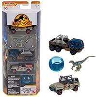 Algopix Similar Product 12 - Matchbox Jurassic World 5 Pack Dominion