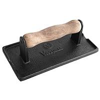 Algopix Similar Product 18 - Victoria Cast Iron Panini Press Burger