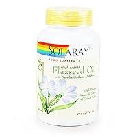 Algopix Similar Product 3 - Solaray Flaxseed Oil 1000mg 90's