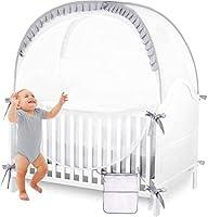 Algopix Similar Product 10 - ZXPLO Baby Safety Crib Tent Infant Pop