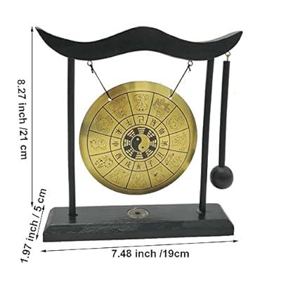 Best Deal for Mini Table Gong with Stand & Mallet, Chinese Feng Shui