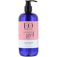 Algopix Similar Product 4 - Eo, Shower Gel Rose & Lemon, 16 Ounce