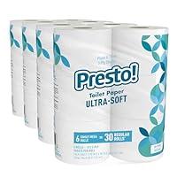 Algopix Similar Product 7 - Amazon Brand  Presto 2Ply UltraSoft