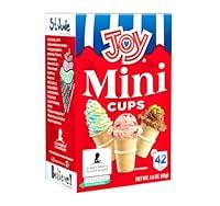 Algopix Similar Product 16 - Joy Mini Cups Miniature Ice Cream Cones
