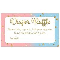 Algopix Similar Product 14 - Baby Gender Reveal Party Diaper Raffle