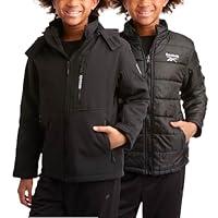 Algopix Similar Product 11 - Reebok Boys Winter Coat  Waterproof