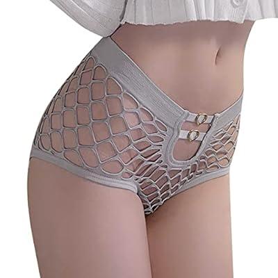 Levao Underwear Womens-High Cut String Bikini Panties-Stretch