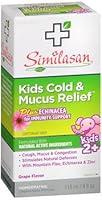 Algopix Similar Product 3 - Similasan Kids Cold  Mucus Relief plus