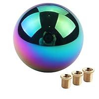 Algopix Similar Product 14 - DEWHEL JDM Neo Chrome Round Shift Knob