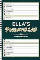 Algopix Similar Product 19 - Ellas Password List Secure Logbook