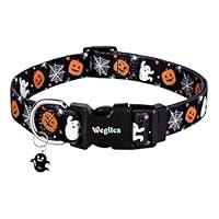 Algopix Similar Product 5 - Wegitcs Halloween Dog Collar Holiday