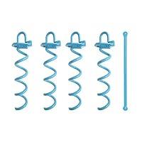 Algopix Similar Product 7 - Spiral Ground Anchor 10 Inch 4 Pack