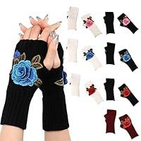 Algopix Similar Product 6 - Hand Embroidered Gloves 2024 New