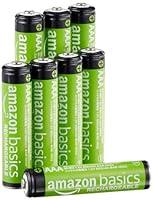 Algopix Similar Product 2 - Amazon Basics 8Pack Rechargeable AAA