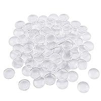 Algopix Similar Product 4 - Acmer Transparent Glass cabochons