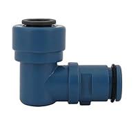 Algopix Similar Product 19 - HydroLogic Dark Blue Drain Elbow for