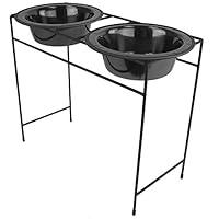 Algopix Similar Product 13 - Platinum Pets Modern Double Diner