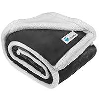Algopix Similar Product 2 - PetAmi Dog Blanket Sherpa Dog Blanket