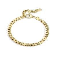 Algopix Similar Product 4 - Galis Mens Bracelet  Cuban Link Chain