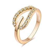 Algopix Similar Product 17 - YAZILIND Fashion Cubic Zirconia Hollow