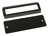 Algopix Similar Product 7 - Stereo Dash Cutout Cover Plate, Black