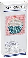 Algopix Similar Product 6 - Wonderart Cupcake Latch Hook Kit 12 X