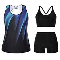 Algopix Similar Product 14 - Hanna Nikole Plus Size 3 Piece Tankini