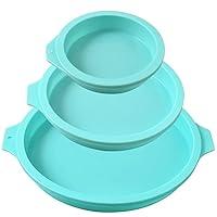 Algopix Similar Product 1 - Newk Silicone Round Cake Mold 3 Packs