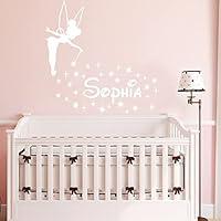 Algopix Similar Product 1 - Tinkerbell Name Wall DecalBaby Girl