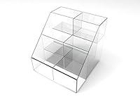Algopix Similar Product 5 - Plexiglass Acrylic 3Tier 6 Bin Candy