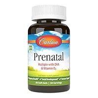Algopix Similar Product 17 - Carlson  Prenatal Multiple with DHA 