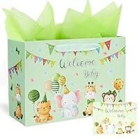 Algopix Similar Product 8 - JOHOUSE Baby Gift Bag 12 Paper Bag