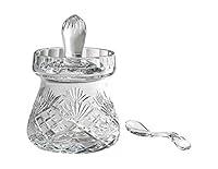 Algopix Similar Product 17 - Crystal Covered Jam Jar  Honey Jar 