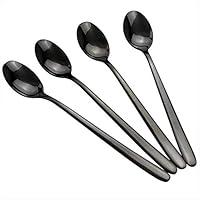 Algopix Similar Product 7 - Vababa Black Stainless Steel Long