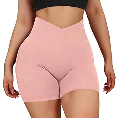 Best Deal for Solid Womens Athletic Shorts Sporty with Pockets