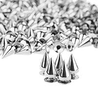Algopix Similar Product 13 - PMLAND 200 SetsPairs 95mm Silver Cone