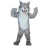 Algopix Similar Product 12 - Grey Wildcat Mascot Costume