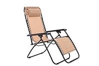 Algopix Similar Product 19 - Zero Gravity Chair-Beige