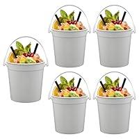 Algopix Similar Product 18 - Bagmrteho Plastic Cocktail Buckets for