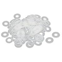 Algopix Similar Product 9 - uxcell Plastic Flat Washers 11mm OD 5mm