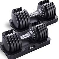 Algopix Similar Product 3 - FLYBIRD 25LB Dumbbells Set for Men and