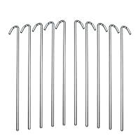 Algopix Similar Product 18 - RAMPRO Tent Garden Stakes Heavy Duty