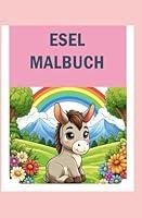 Algopix Similar Product 5 - Esel Malbuch Esel Malbuch fr Kinder