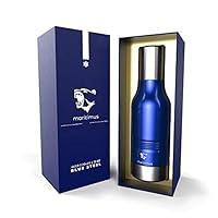 Algopix Similar Product 18 - Beer Bottle Cooler BLUE STEEL  Double