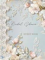 Algopix Similar Product 20 - Bridal Shower Guest Book Timeless