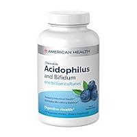 Algopix Similar Product 11 - American Health Chewable Acidophilus