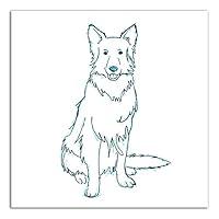 Algopix Similar Product 6 - Creative Products Shaggy Dog Blue 30x30