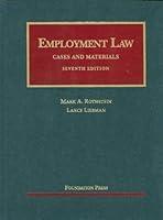 Algopix Similar Product 8 - Employment Law Cases and Materials