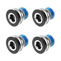 Algopix Similar Product 6 - SING F LTD 4PCS Bicycle Crank Arm Bolts