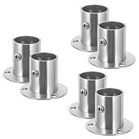 Algopix Similar Product 10 - PRETYZOOM 6 Pcs Flange Mount Rod